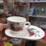 Price and Buy Floral Patterned Ceramic Cup and Saucer Set