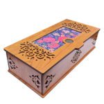 Price and Buy Floral Patterned Tea Organizer – Wooden Finish - Image 3