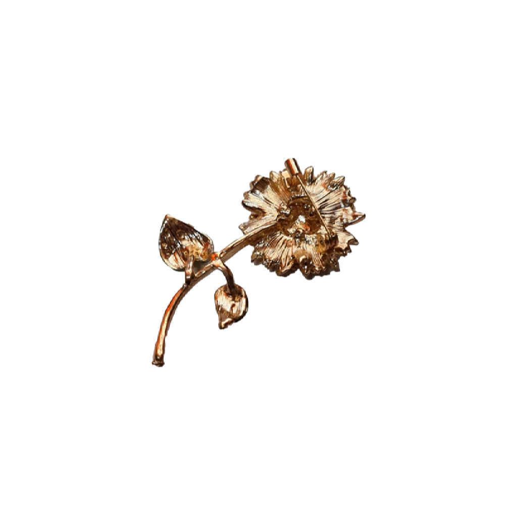 Price and Buy Flower Brooch Pin – Metal Sunflower Design - Image 4