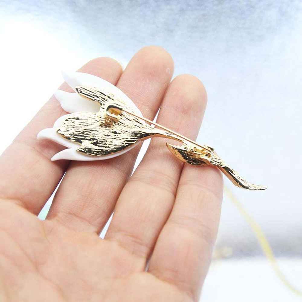 Price and Buy Flower Brooch Pin – Steel Laleh Model - Image 3