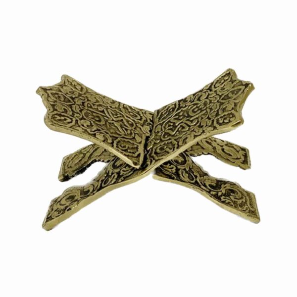 Price and Buy Foldable Brass Quran Rehal Stand Holder with Engraved Deign_68ffe57979929.jpeg Price and Buy Foldable Brass Quran Rehal Stand Holder with Engraved Deign