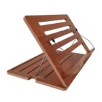 Price and Buy Foldable Wooden Book Stand – Perfect for Book, Tablet, and Laptop