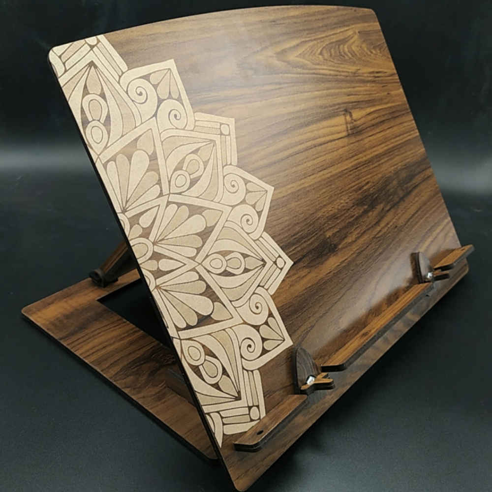 Price and Buy Foldable Wooden Book Stand: Perfect for Comfortable Reading – Mahyas - Image 3