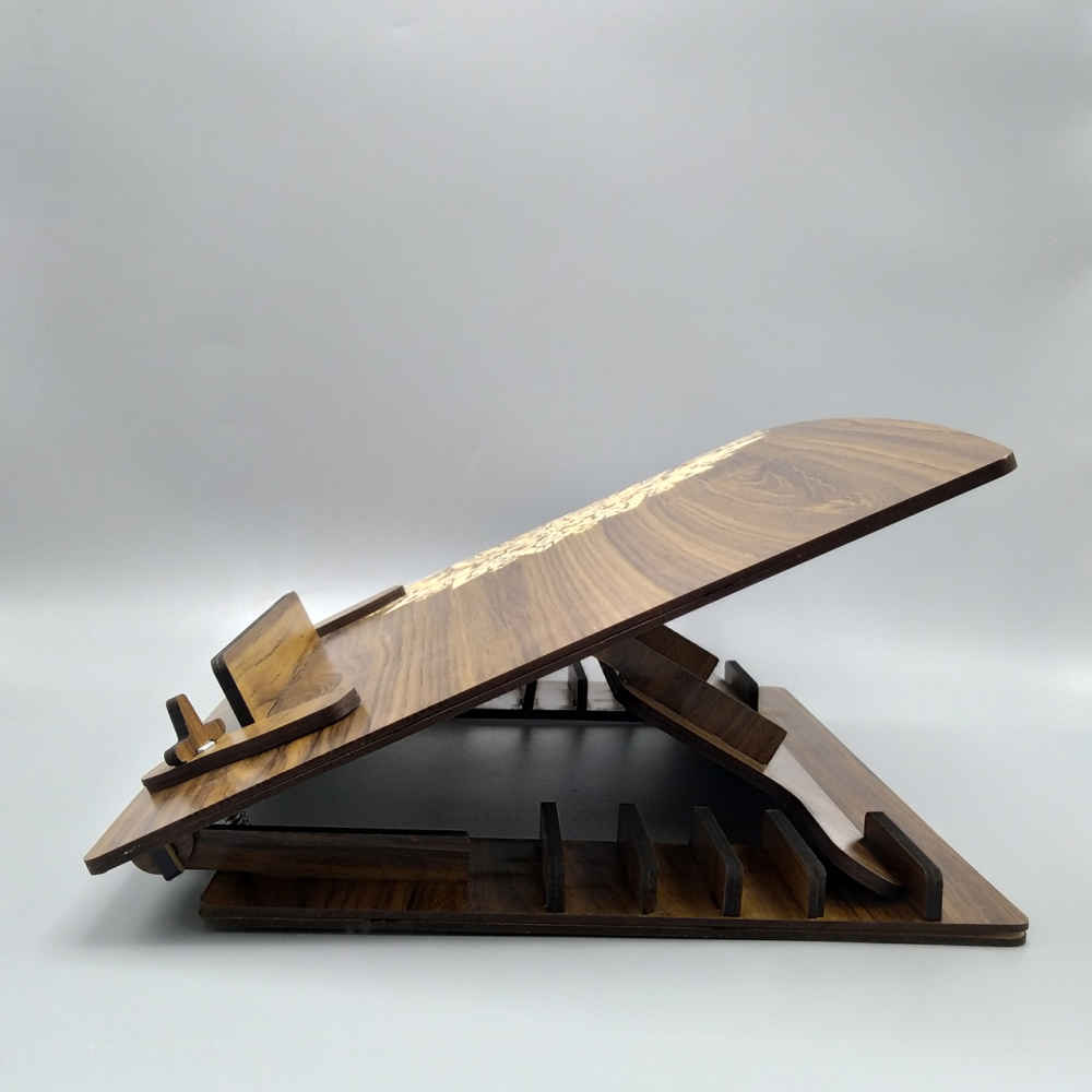 Price and Buy Foldable Wooden Book Stand: Perfect for Comfortable Reading – Sarir - Image 7