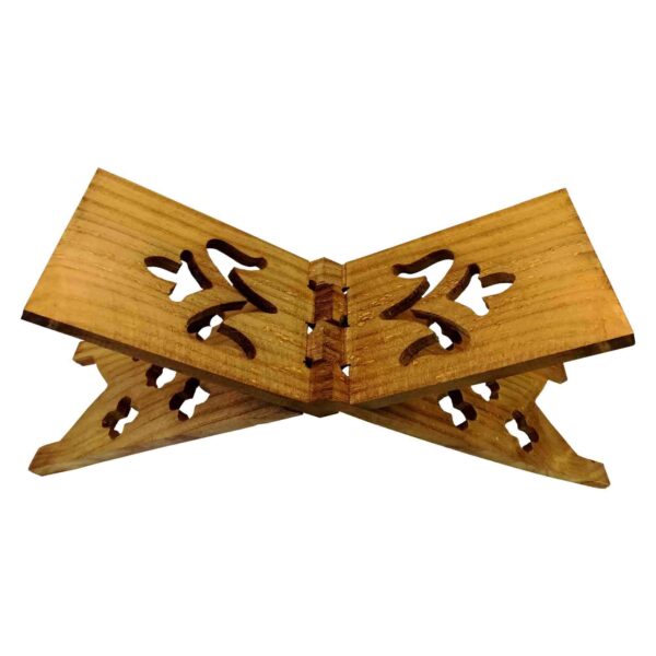 Price and Buy Foldable Wooden Quran Rehal Stand Holder with Floral Design_68fe9a54200a2.jpeg Price and Buy Foldable Wooden Quran Rehal Stand Holder with Floral Design