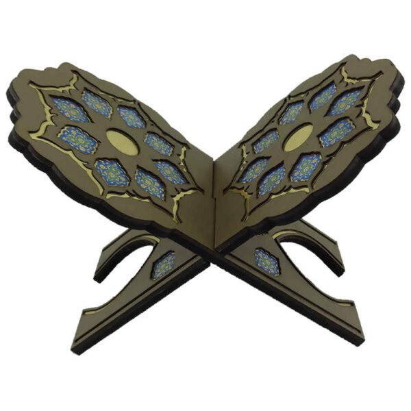 Price and Buy Foldable Wooden Quran Rehal Stand Holder with Geometric Islamic Pattern_68fbd1b10b774.jpeg Price and Buy Foldable Wooden Quran Rehal Stand Holder with Geometric Islamic Pattern