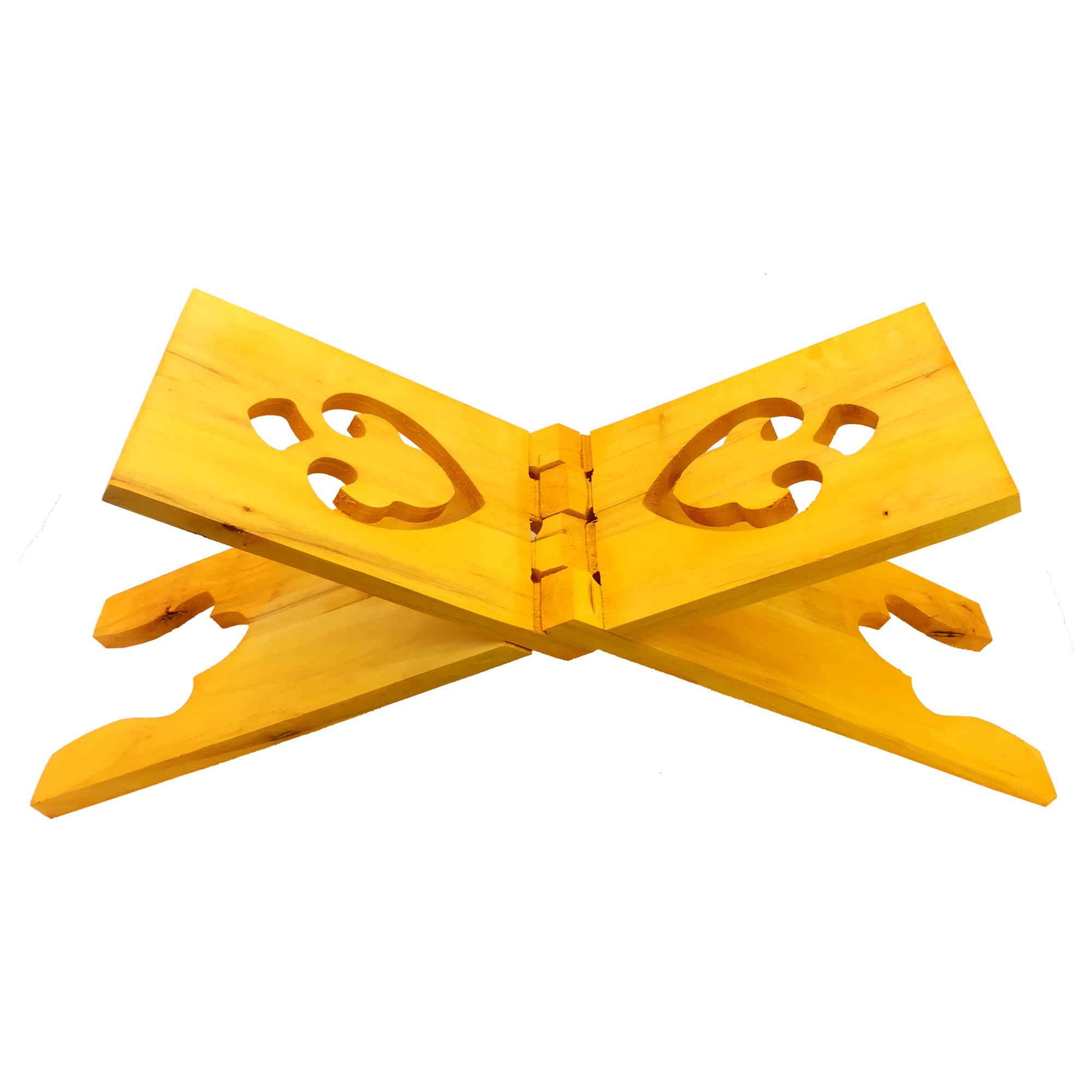 Price and Buy Foldable Wooden Quran Rehal Stand Holder with Islamic Design