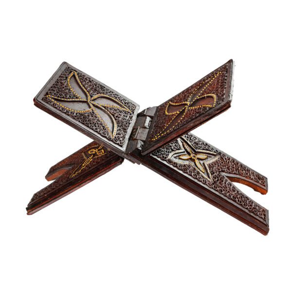 Price and Buy Foldable Wooden Quran Rehal Stand Holder with Natural Camel Leather_68fe98997eb0b.jpeg Price and Buy Foldable Wooden Quran Rehal Stand Holder with Natural Camel Leather