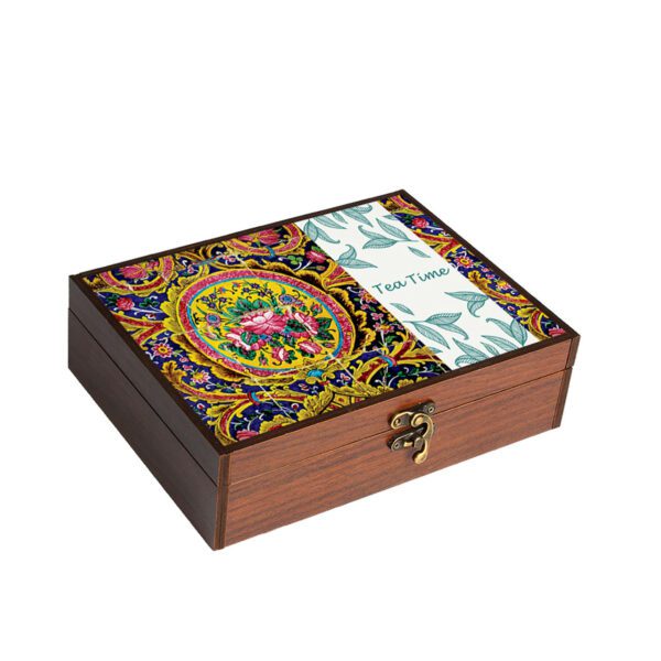 Price and Buy Four-Compartment Yellow Tea Holder with Classic Motif_68fee48399345.jpeg Price and Buy Four-Compartment Yellow Tea Holder with Classic Motif