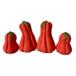 Price and Buy Four-Piece Artificial Pumpkin Set – Model 786,  Suitable for Fall and Halloween