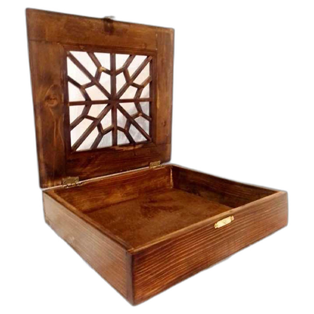 Price and Buy Four-Slot Wooden Tea Box – Functional and Space-Saving - Image 4