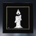 Price and Buy Framed Filigree Art – Artistic Candle