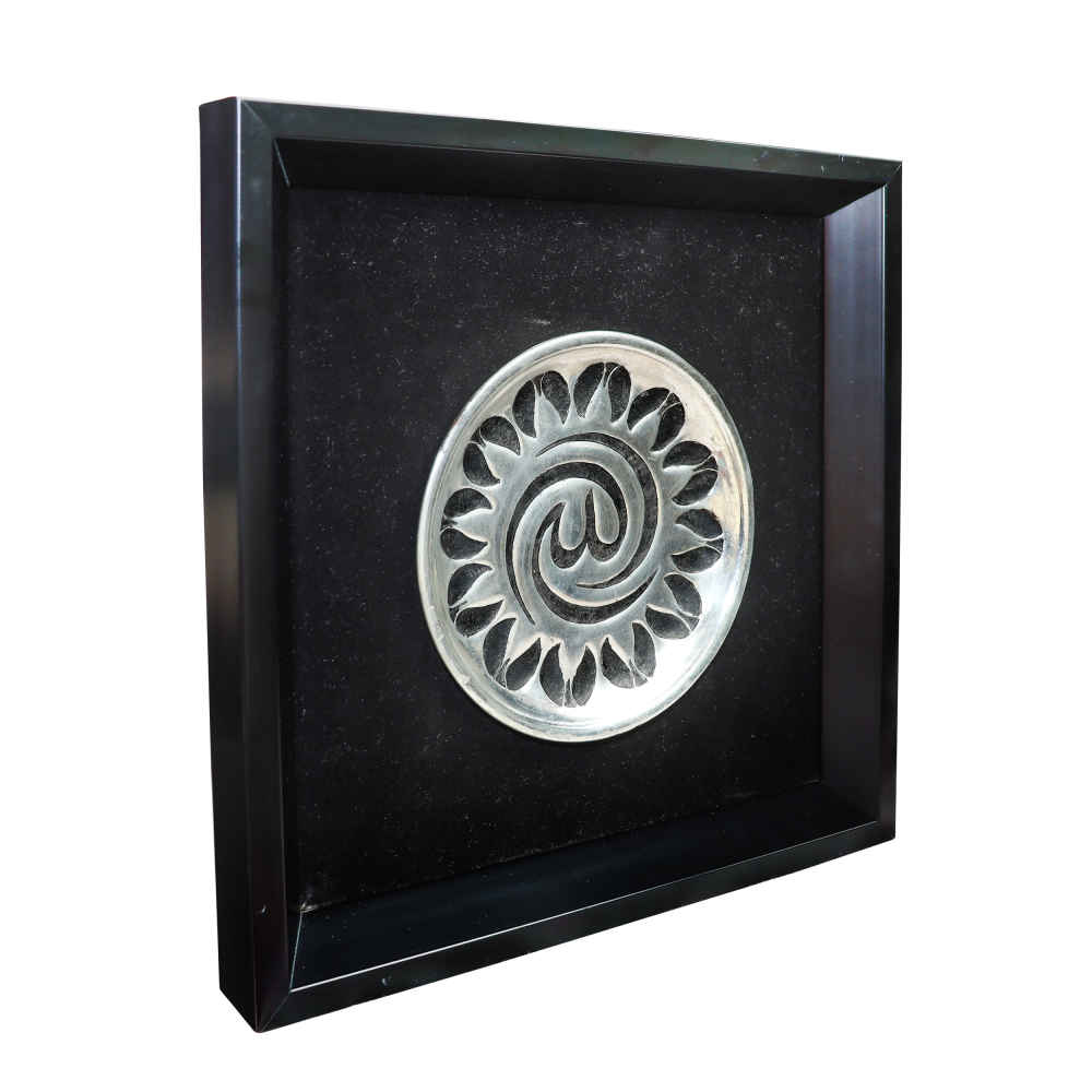 Price and Buy Framed Islamic Engraved Copper Art Khoda - Image 5