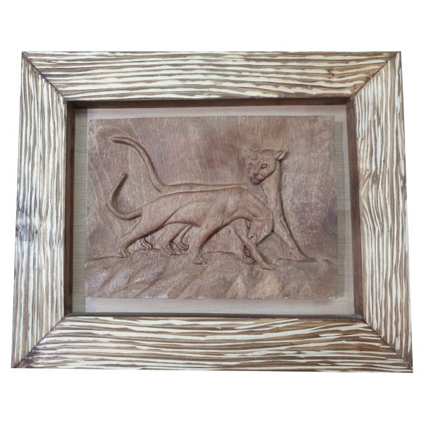 Price and Buy Framed Wood Carved Art Animal Themed Lion_68fa3cf59377f.jpeg Price and Buy Framed Wood Carved Art Animal Themed Lion