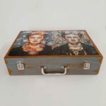 Price and Buy Frida Kahlo Wooden Pencil Case – Unique Art-Inspired Stationery - Image 4