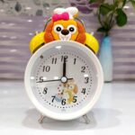 Price and Buy From Desk to Bedside – Cute Dog Twin Bell Alarm Clock in White