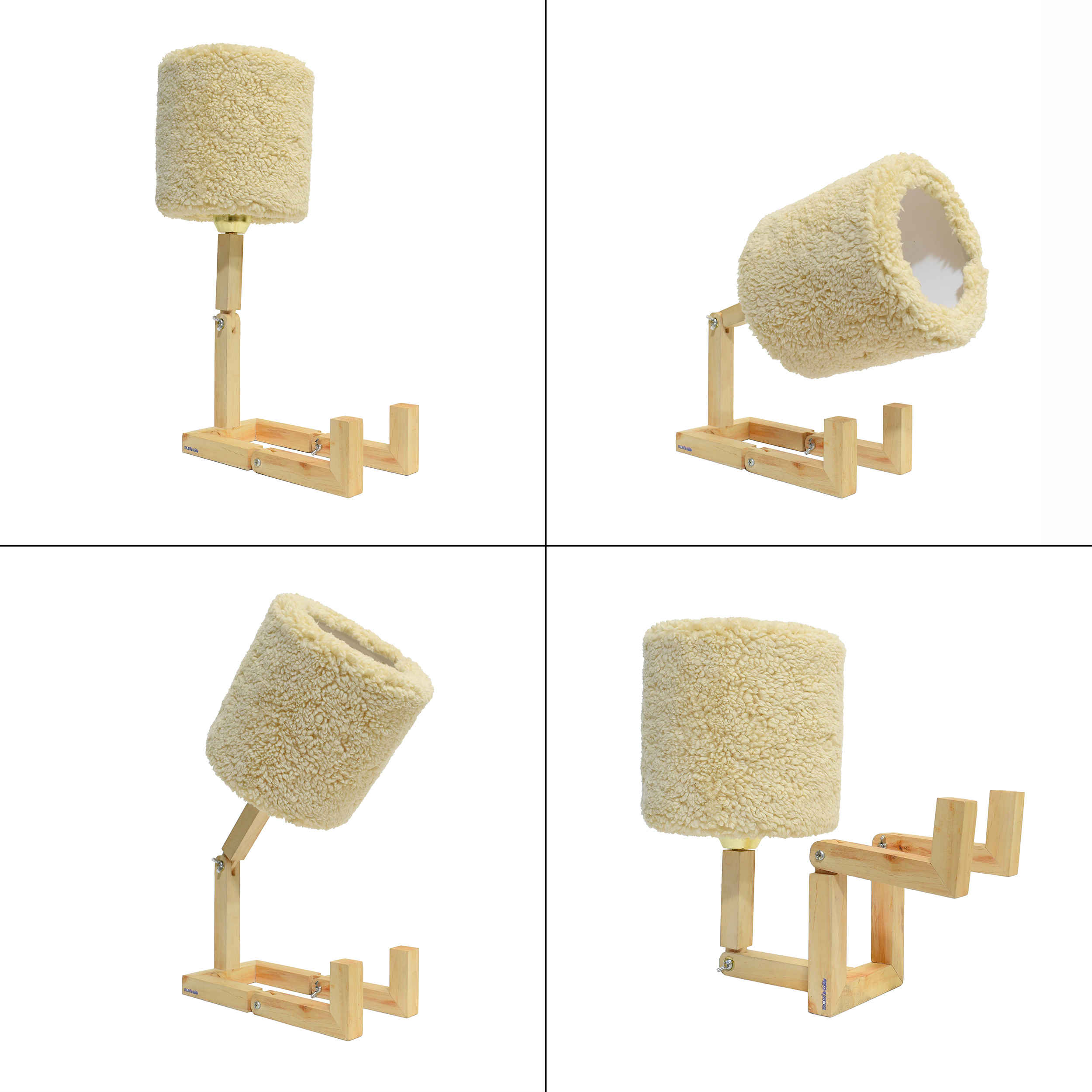 Price and Buy Funky Robot Desk Lamp – with Teddy Pattern Handcrafted - Image 4