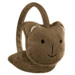 Price and Buy Fur Warm Earmuffs for Kids in Bear Pattern Suitable for School and Travel