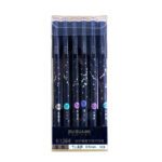 Price and Buy Galaxy Erasable Pen Fancy Pens with High-Quality Erasers – Set of 12