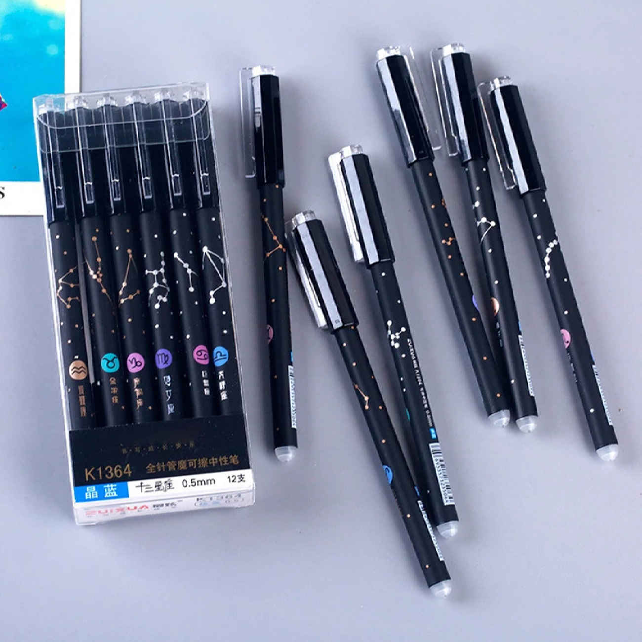 Price and Buy Galaxy Erasable Pen Fancy Pens with High-Quality Erasers – Set of 12_6903d9d0d3ed3.jpeg Price and Buy Galaxy Erasable Pen Fancy Pens with High-Quality Erasers – Set of 12 - Image 6