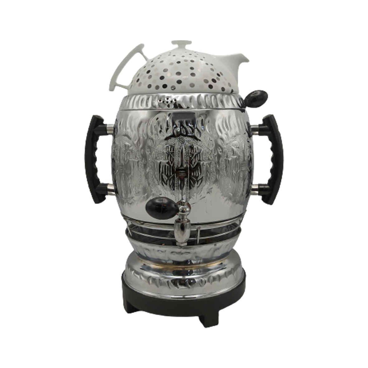 Price and Buy Gas Samovar Tea Maker with Teapot Model Simin 6-Liter