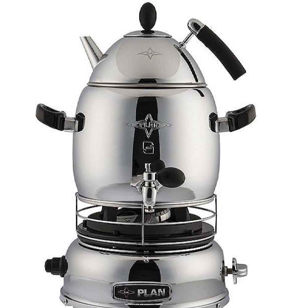 Price and Buy Gas Samovar Tea Maker with Teapot Modern Design 5-Liter