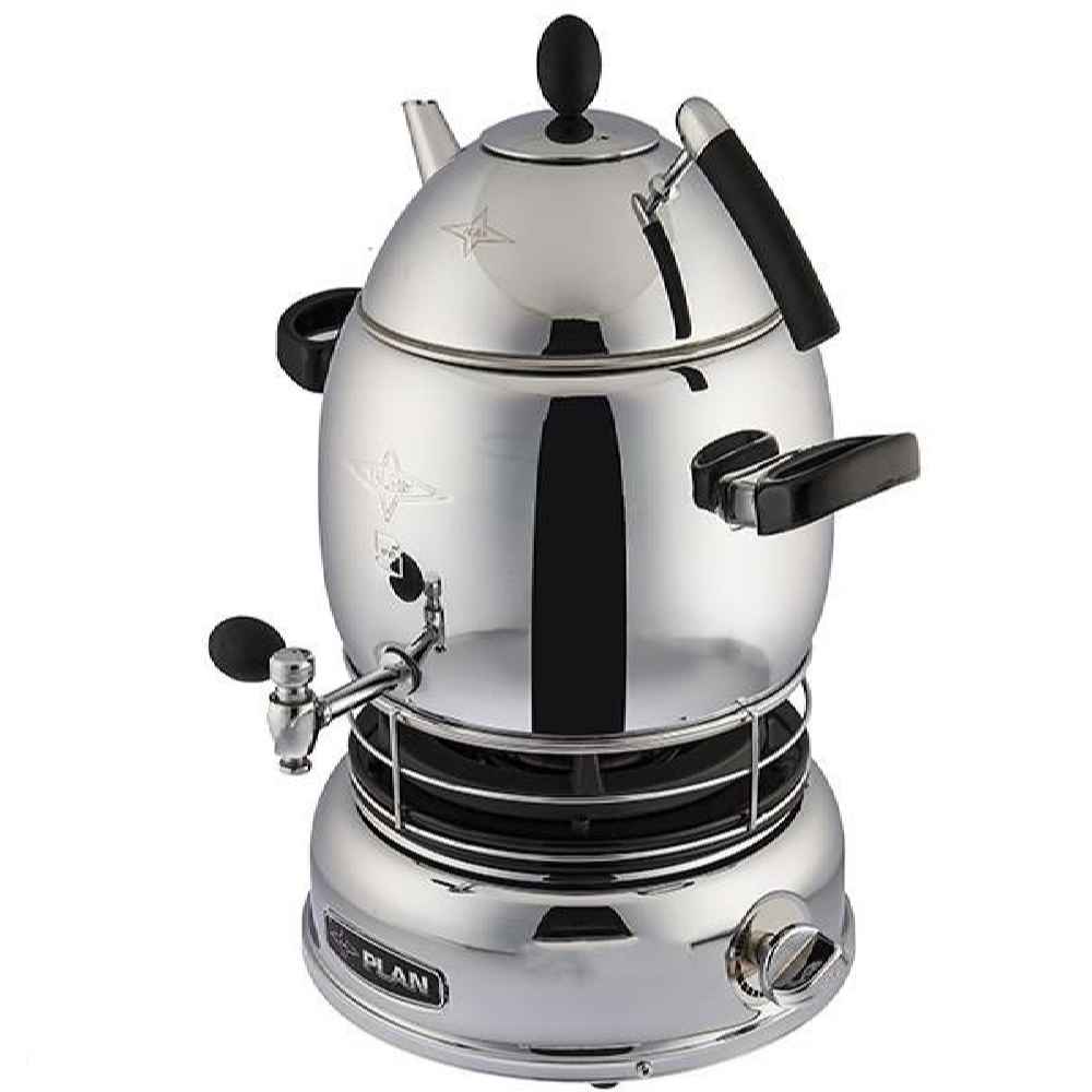 Price and Buy Gas Samovar Tea Maker with Teapot Modern Design 5-Liter - Image 3