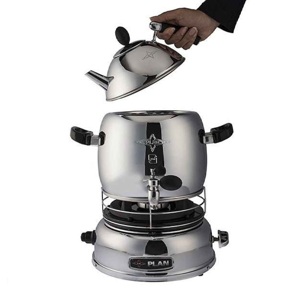 Price and Buy Gas Samovar Tea Maker with Teapot Modern Design 5-Liter - Image 4
