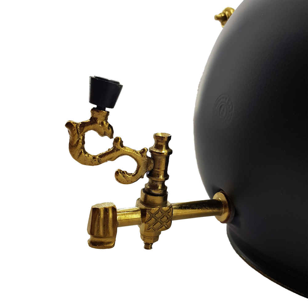 Price and Buy Gas Samovar Tea Maker with Teapot Modern Geometric Design 6-Liter - Image 4