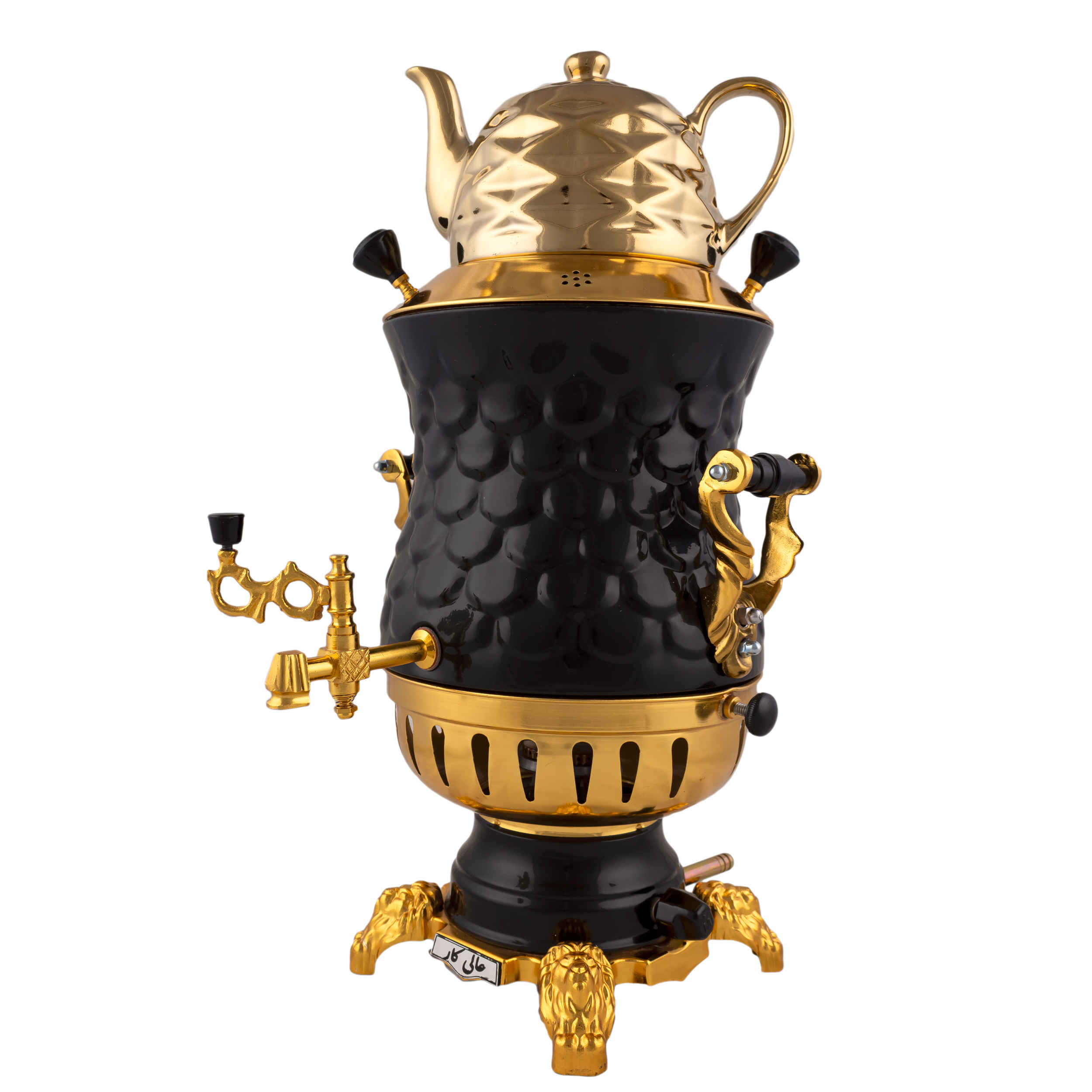 Price and Buy Gas Samovar Tea Maker with Teapot Modern Geometric Design Model Karen 8-Liter - Image 5