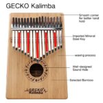 Price and Buy Gecko Kalimba 17-Key Thumb Piano Model K17Ba - Image 5