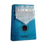 Price and Buy Gecko Kalimba 17-Key Thumb Piano Model K17MC-BL Blue