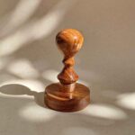 Price and Buy Gelatin Stamp with Wooden Base – Customizable for Office or Business