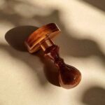 Price and Buy Gelatin Stamp with Wooden Base – Customizable for Office or Business - Image 3