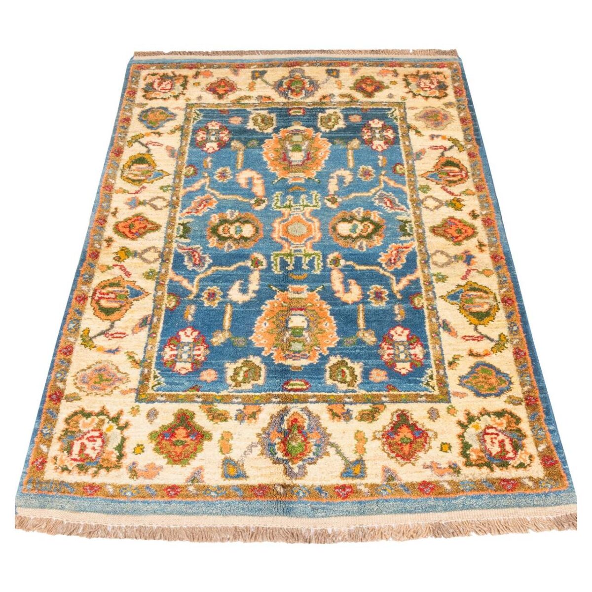 Price and Buy Genuine Persian Carpet with Wool Hand-Knotted in Kashmar Bordered - Image 3