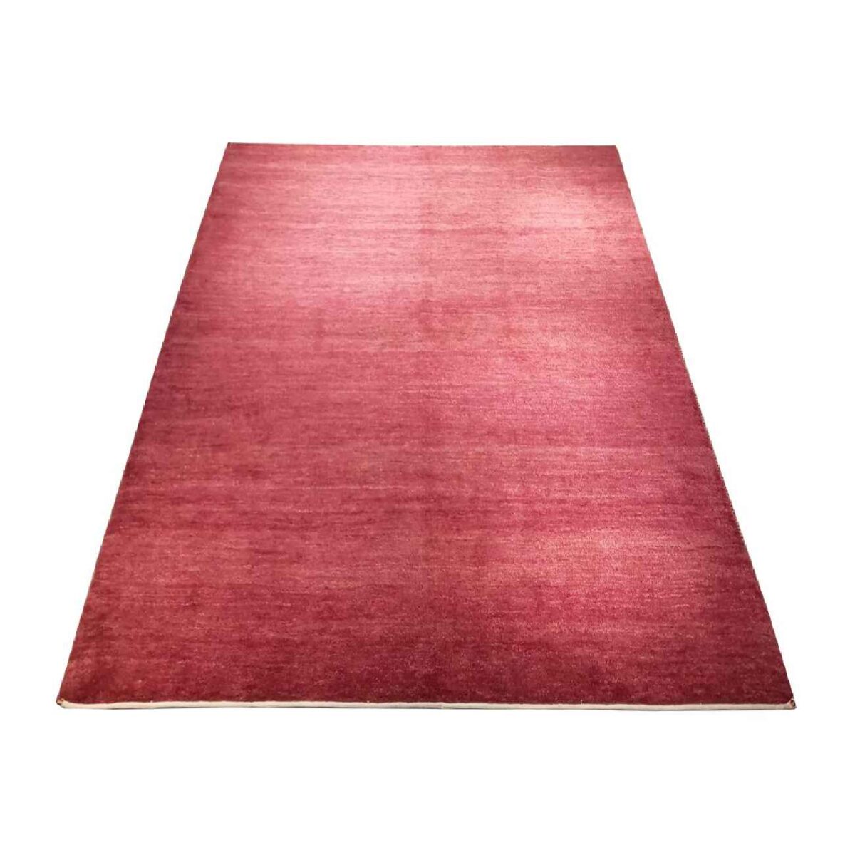 Price and Buy Genuine Persian Gabbeh Wool Rug Handwoven Crimson - Image 5