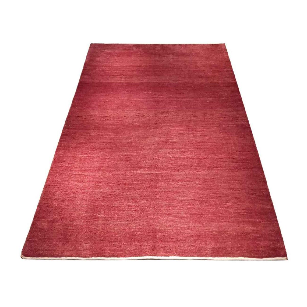 Price and Buy Genuine Persian Gabbeh Wool Rug Handwoven Crimson - Image 8