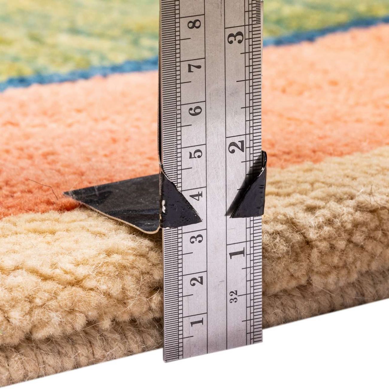 Price and Buy Genuine Persian Gabbeh Wool Rug Handwoven in Fars Geometric - Image 4
