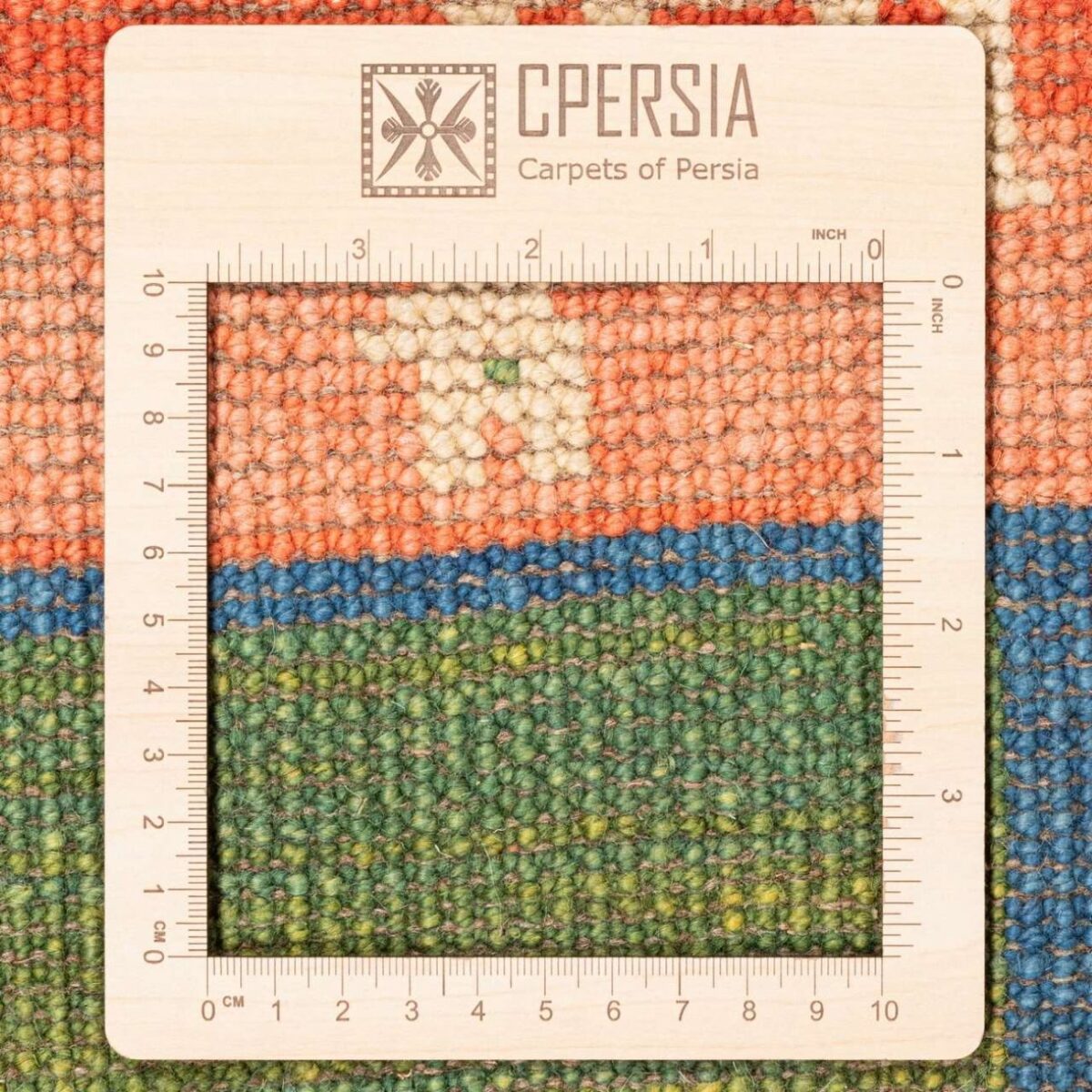 Price and Buy Genuine Persian Gabbeh Wool Rug Handwoven in Fars Geometric - Image 5