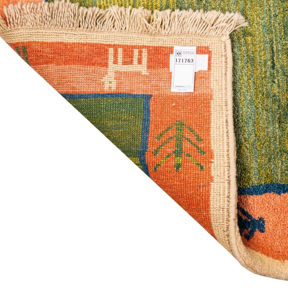 Price and Buy Genuine Persian Gabbeh Wool Rug Handwoven in Fars Geometric - Image 6