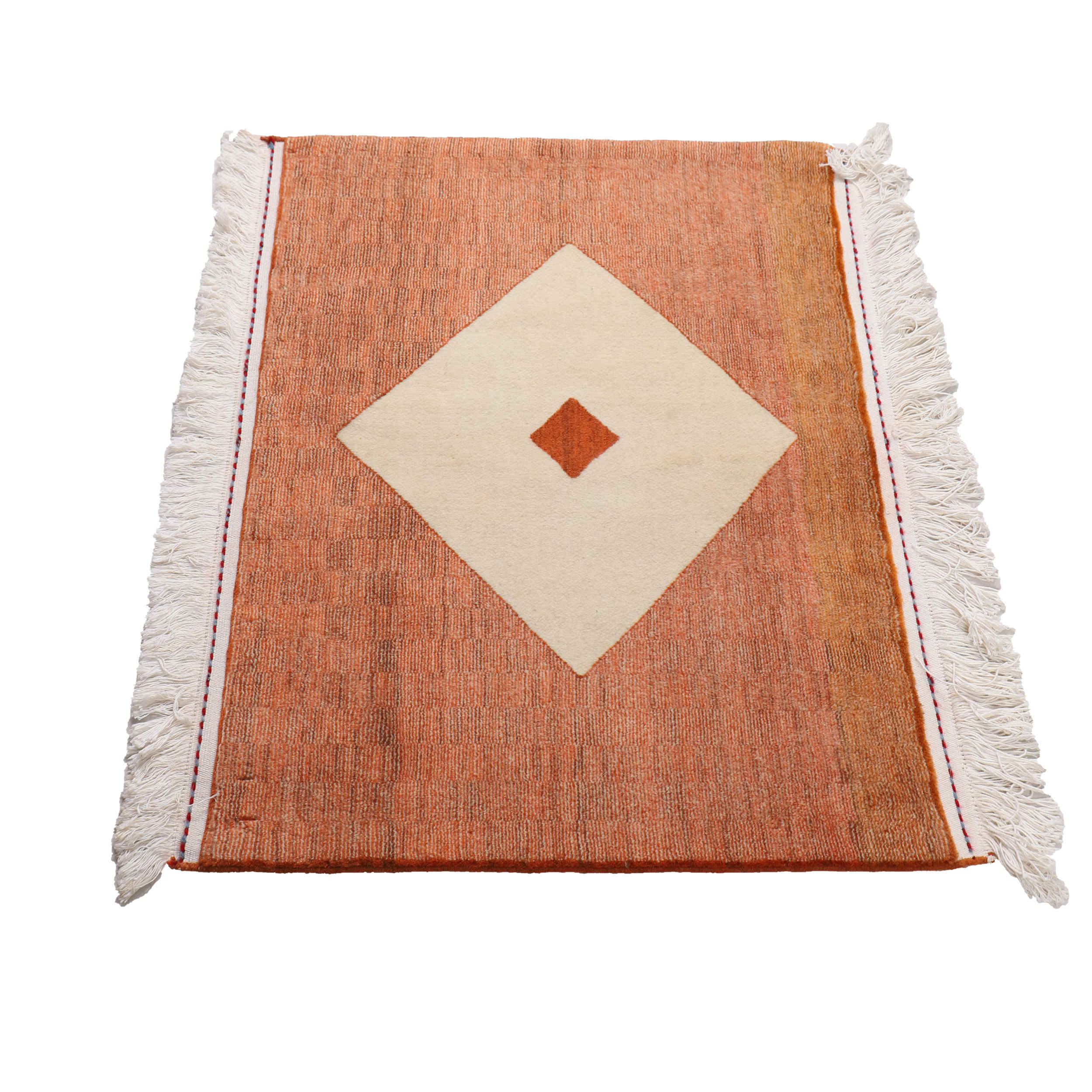 Price and Buy Genuine Persian Gabbeh Wool Rug Handwoven in Fars Geometric - Image 3
