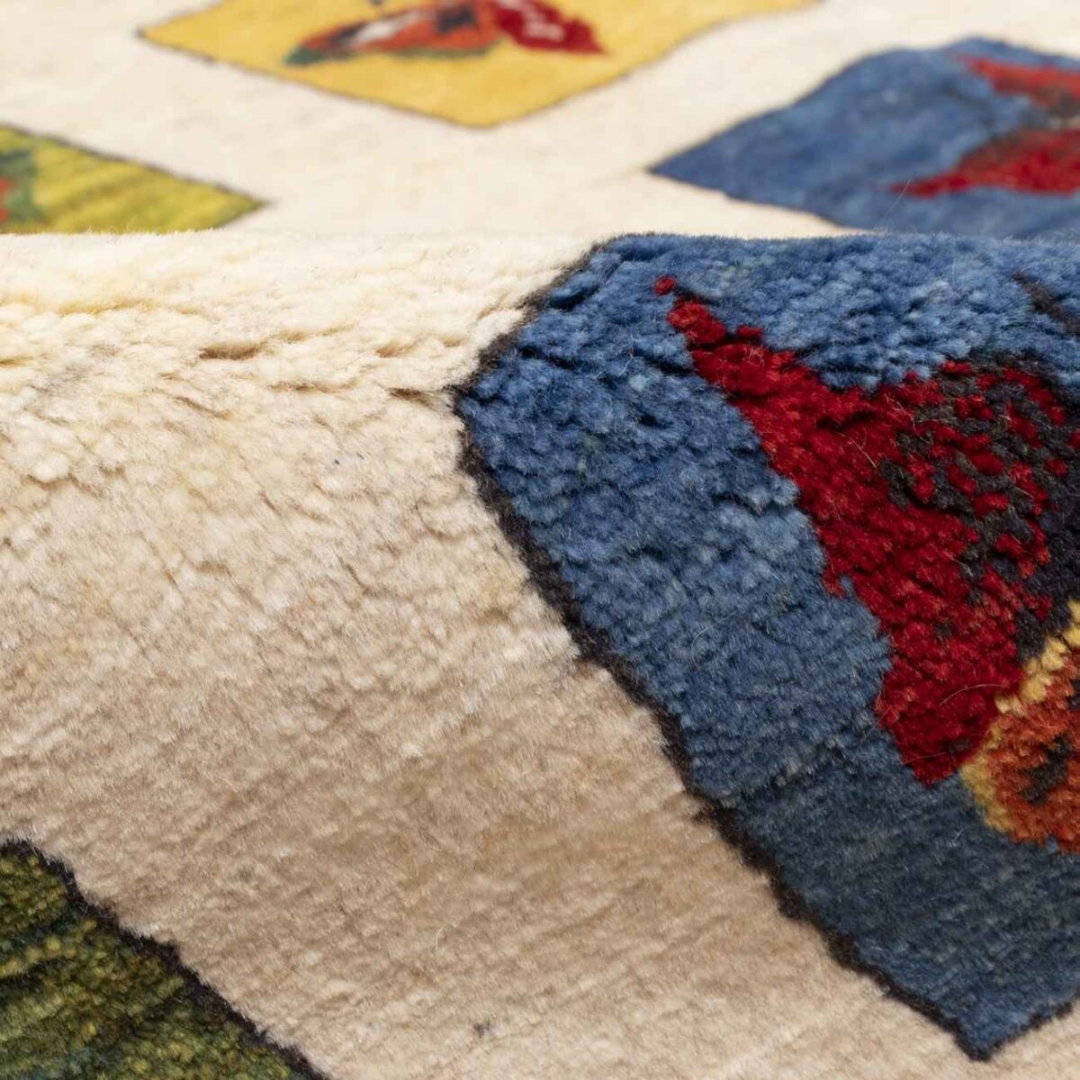Price and Buy Genuine Persian Gabbeh Wool Rug Handwoven in Fars - Image 8