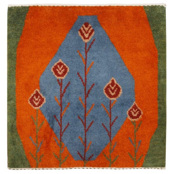 Price and Buy Genuine Persian Gabbeh Wool Rug Handwoven  in Shiraz Floral Blue_68ff0c8609362.jpeg Price and Buy Genuine Persian Gabbeh Wool Rug Handwoven  in Shiraz Floral Blue