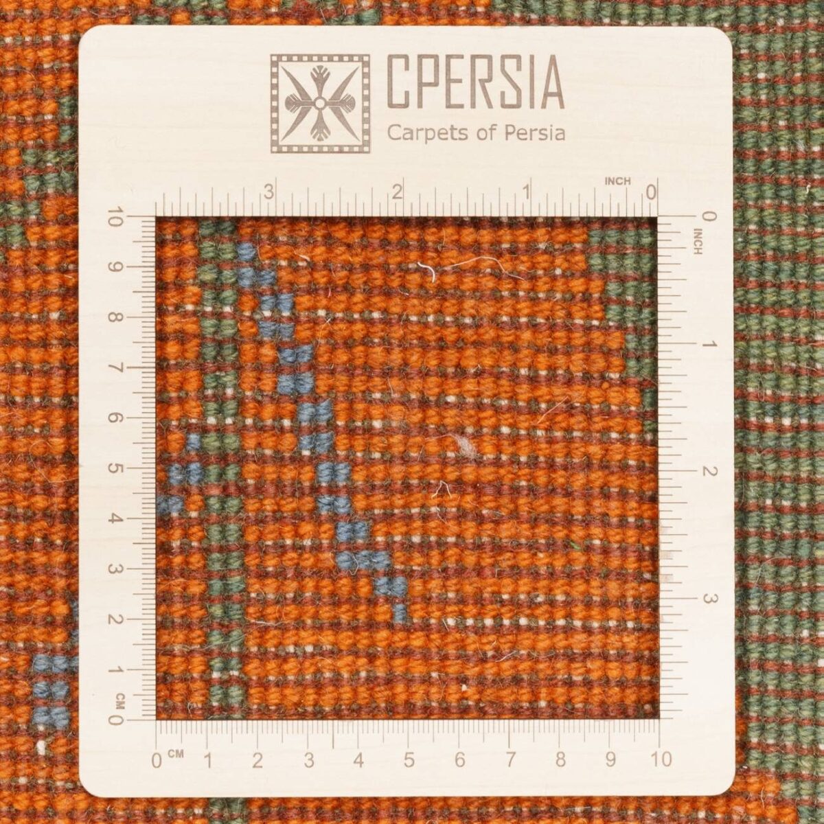 Price and Buy Genuine Persian Gabbeh Wool Rug Handwoven  in Shiraz Floral Blue - Image 4