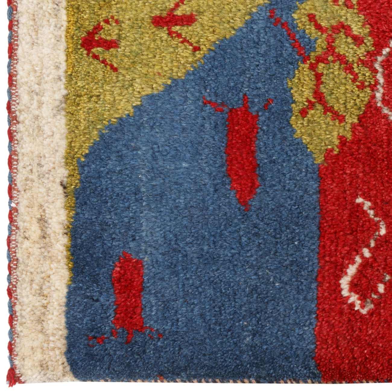 Price and Buy Genuine Persian Gabbeh Wool Rug Handwoven in Shiraz Tree Motifs - Image 6
