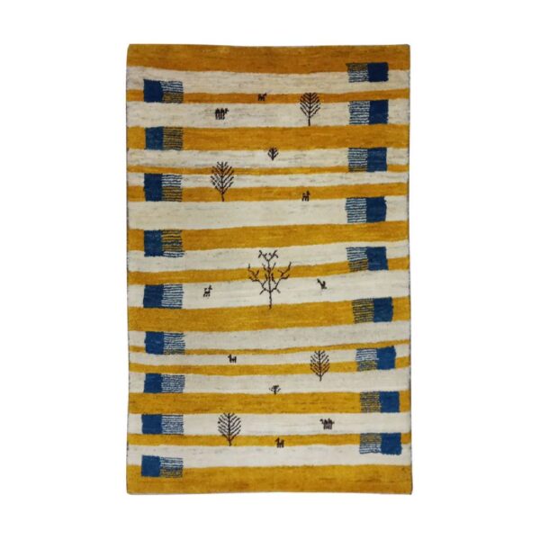 Price and Buy Genuine Persian Gabbeh Wool Rug Handwoven with Animal & Tree Motifs_68ff2ebe861b2.jpeg Price and Buy Genuine Persian Gabbeh Wool Rug Handwoven with Animal & Tree Motifs