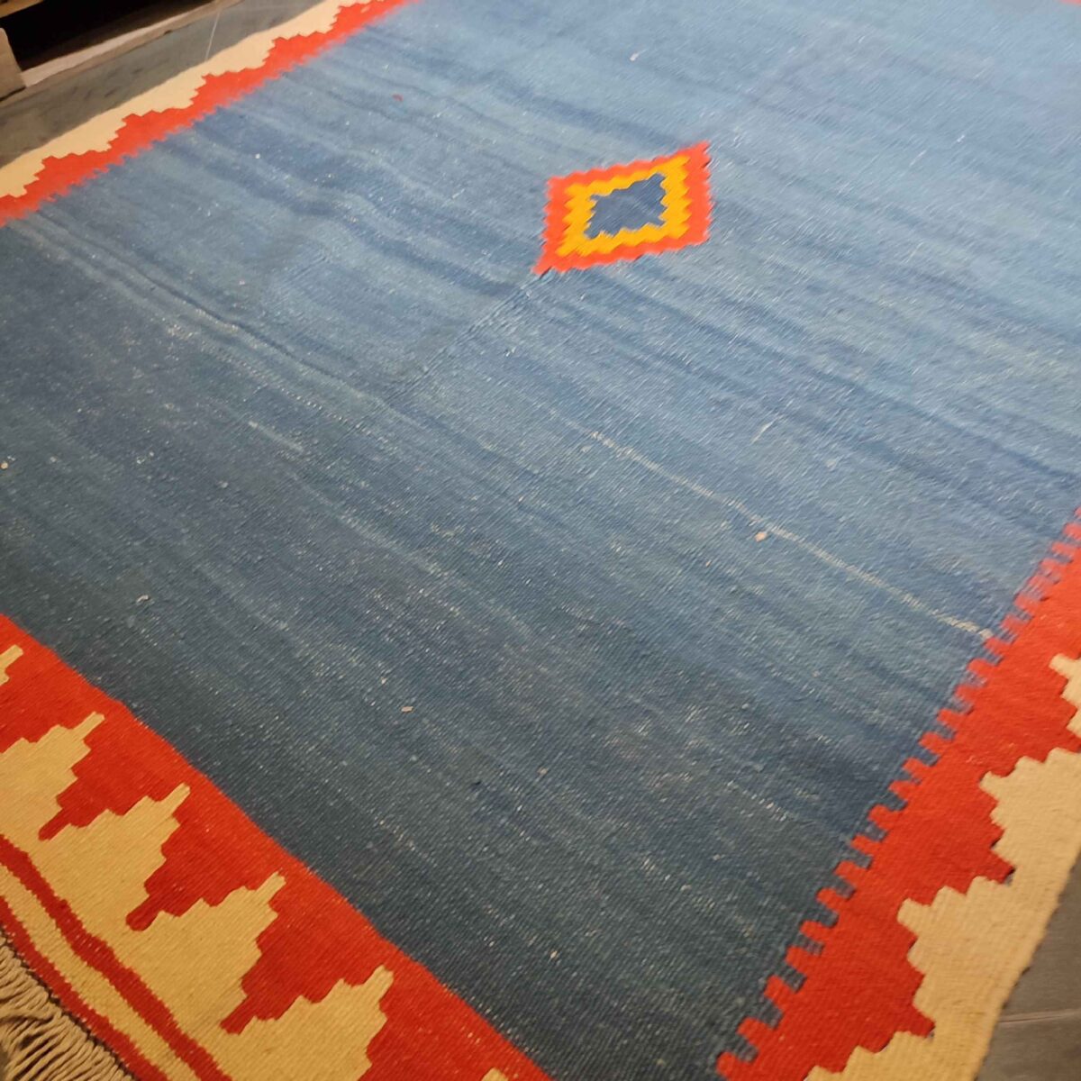 Price and Buy Genuine Persian Wool Kilim Rug Handwoven in Tabriz Geometric - Image 4