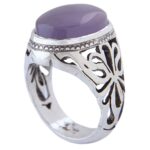 Price and Buy Genuine Persian Yemeni Aqeeq Silver Ring for Men – Handcrafted Yemeni Agate Stone