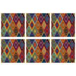 Price and Buy Geometric Diamond Design Placemat (Set of 6)