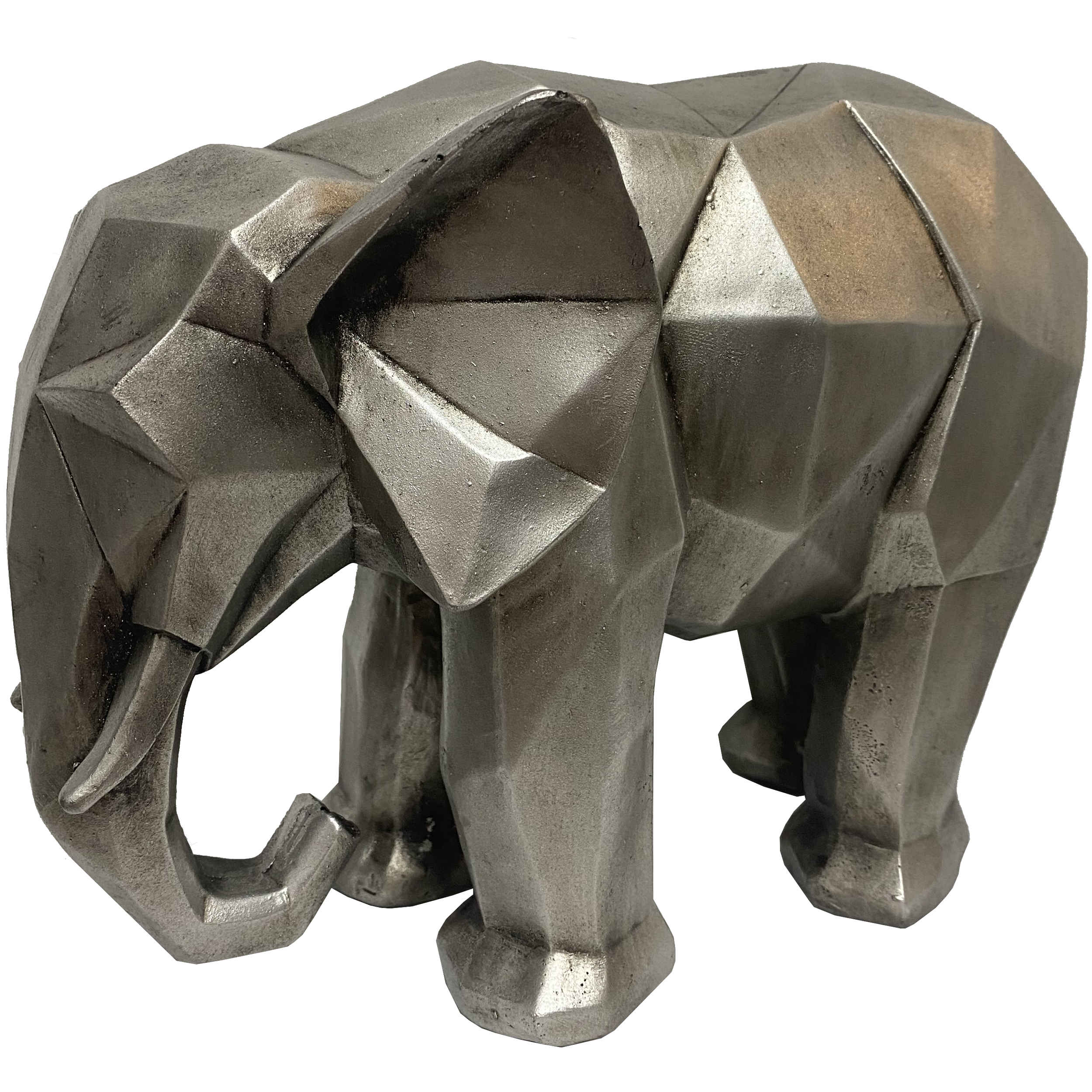 Price and Buy Geometric Elephant Figurine Animal Sculpture for Artisan